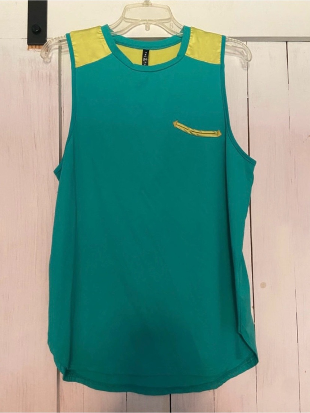 2 Fly Teal Sleeveless Tank
